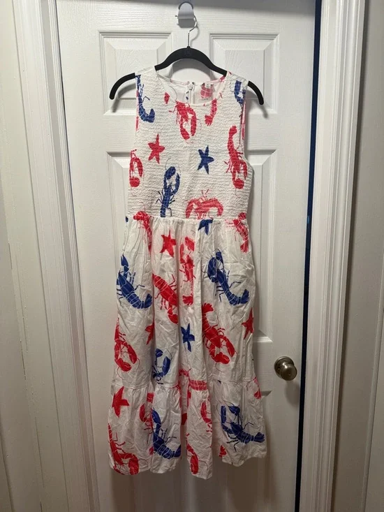 J. Crew lobster dress, NWT, M - Picture 2 of 8